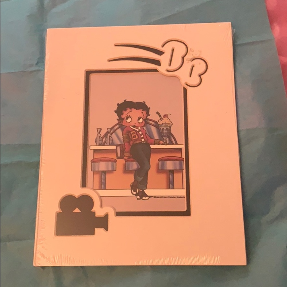 Betty Boop matted print Soda Fountain